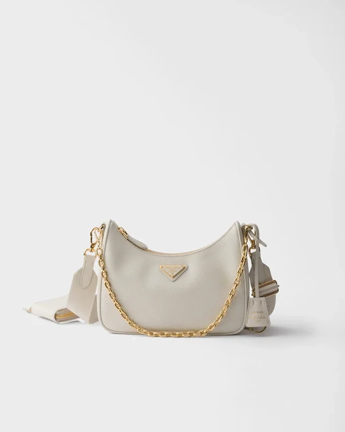 Bolso de piel Saffiano Prada Re-Edition 2005 Bolso de piel Saffiano Prada Re-Edition 2005