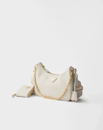 Bolso de piel Saffiano Prada Re-Edition 2005