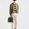 Bolso de trabajo de piel Saffiano Bolso de trabajo de piel Saffiano