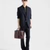 Bolso de trabajo de piel Saffiano Bolso de trabajo de piel Saffiano