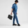 Bolso de trabajo de piel Saffiano Bolso de trabajo de piel Saffiano