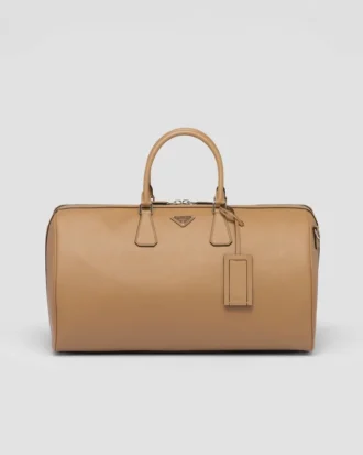 Bolso de viaje de piel Saffiano