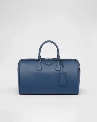 Bolso de viaje de piel Saffiano