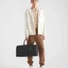 Bolso de viaje de piel Saffiano Bolso de viaje de piel Saffiano