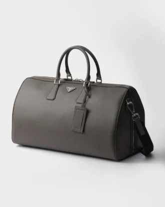 Bolso de viaje de piel Saffiano