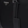 Bolso de viaje de Re-Nylon y piel Saffiano Bolso de viaje de Re-Nylon y piel Saffiano