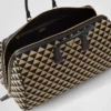 Bolso de viaje grande de tela con el símbolo Symbole de Prada bordado Bolso de viaje grande de tela con el símbolo Symbole de Prada bordado
