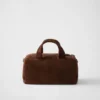 Bolso de viaje pequeño de ante Bolso de viaje pequeño de ante