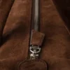 Bolso de viaje pequeño de ante Bolso de viaje pequeño de ante
