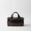 Bolso de viaje pequeño de piel napa Bolso de viaje pequeño de piel napa