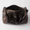 Bolso de viaje pequeño de piel napa Bolso de viaje pequeño de piel napa