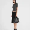 Bolso doble mediano de piel Saffiano de Prada Bolso doble mediano de piel Saffiano de Prada
