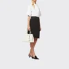 Bolso doble mediano de piel Saffiano de Prada Bolso doble mediano de piel Saffiano de Prada