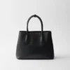 Bolso doble mediano de piel Saffiano de Prada Bolso doble mediano de piel Saffiano de Prada