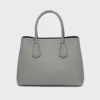Bolso doble mediano de piel Saffiano de Prada Bolso doble mediano de piel Saffiano de Prada