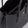 Bolso doble mediano de piel Saffiano de Prada Bolso doble mediano de piel Saffiano de Prada