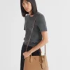 Bolso doble mediano de piel Saffiano de Prada Bolso doble mediano de piel Saffiano de Prada