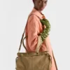 Bolso grande Bonnie de Prada en piel de nubuck Bolso grande Bonnie de Prada en piel de nubuck