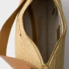 Bolso grande de ganchillo y piel Prada Aimae Bolso grande de ganchillo y piel Prada Aimae