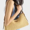 Bolso grande de ganchillo y piel Prada Aimae Bolso grande de ganchillo y piel Prada Aimae