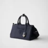 Bolso grande de lona de algodón Prada Jardiniare Bolso grande de lona de algodón Prada Jardiniare