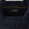 Bolso grande de lona de algodón Prada Jardiniare Bolso grande de lona de algodón Prada Jardiniare