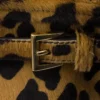 Bolso grande de piel estampada Bonnie de Prada