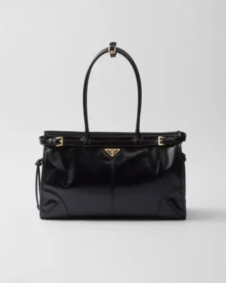 Bolso grande de piel Prada Bonnie