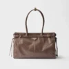 Bolso grande de piel Prada Bonnie