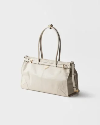 Bolso grande de piel Prada Bonnie