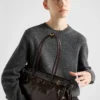 Bolso grande de piel Prada Bonnie