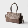 Bolso grande de piel Prada Bonnie