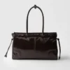 Bolso grande de piel Prada Bonnie