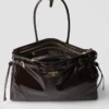 Bolso grande de piel Prada Bonnie