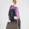 Bolso grande de piel Prada Bonnie
