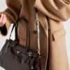 Bolso grande de piel Prada Bonnie