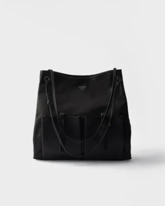 Bolso grande de piel Prada Route
