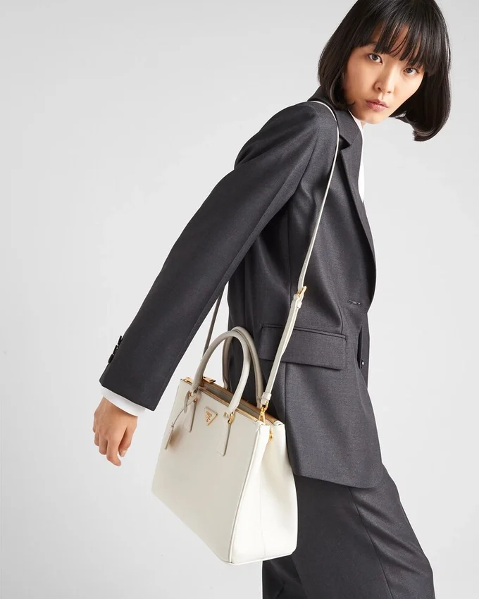 Bolso grande Prada Galleria de piel Saffiano Bolso grande Prada Galleria de piel Saffiano