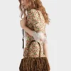 Bolso mediano de ante con flecos de Prada Galleria Bolso mediano de ante con flecos de Prada Galleria