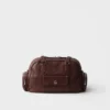 Bolso mediano de piel con asa superior Bolso mediano de piel con asa superior
