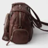Bolso mediano de piel con asa superior Bolso mediano de piel con asa superior