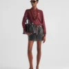 Bolso mediano de piel con hebilla y cinturón de Prada Bolso mediano de piel con hebilla y cinturón de Prada