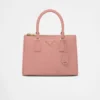 Bolso mediano de piel de avestruz Prada Galleria Bolso mediano de piel de avestruz Prada Galleria