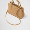 Bolso mediano de piel de avestruz Prada Galleria Bolso mediano de piel de avestruz Prada Galleria