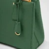 Bolso mediano de piel de avestruz Prada Galleria Bolso mediano de piel de avestruz Prada Galleria