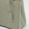 Bolso mediano de piel de cocodrilo Prada Galleria Bolso mediano de piel de cocodrilo Prada Galleria