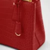 Bolso mediano de piel de cocodrilo Prada Galleria Bolso mediano de piel de cocodrilo Prada Galleria