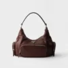 Bolso mediano de piel lavada