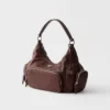 Bolso mediano de piel lavada