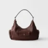 Bolso mediano de piel lavada
